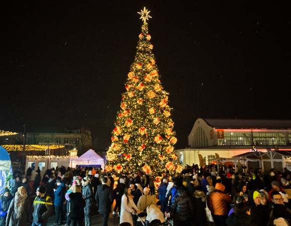 Christmas tree at MTP