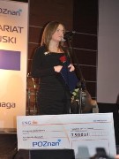 Natalia Gawrych - wygrała w kategorii młodzieżowej