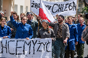 Pochód z hasłem "Żądamy chleba"