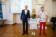 Prezydent Poznania i poznańscy medaliści olimpijscy