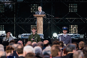 Przemiawia Piotr Gliński Minister Kultury, Dziedzictwa Narodowego i Sportu