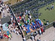 Punkt wydawania nagród z lotu ptaka