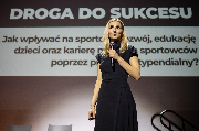 Renata Talarek podczas prezentacji