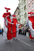 Szczudlarze.