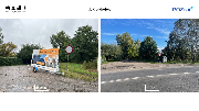ul. Krauthofera - demontaż urządzenia reklamowego