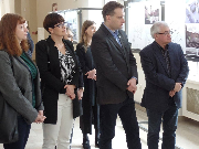 Wystawa "Z kolegiatą w tle..." (fot.Pracownia Projektowania Przestrzeni Publicznej)